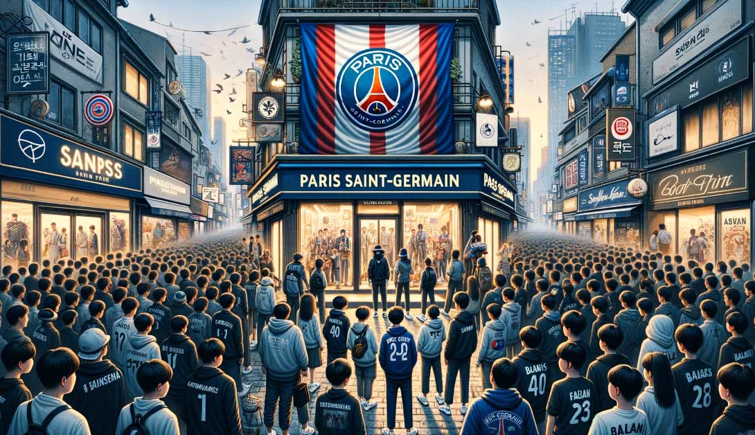 Le PSG lance une offensive charme en Corée avec Lee Kang-in