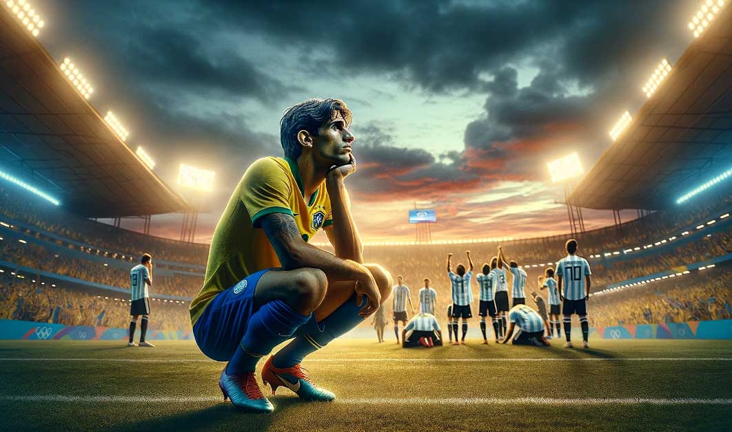 Le Brésil perd contre l’Argentine et manquera les JO à Paris