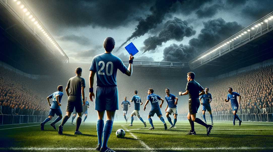 Arbitrage : le carton bleu arrive dans le football