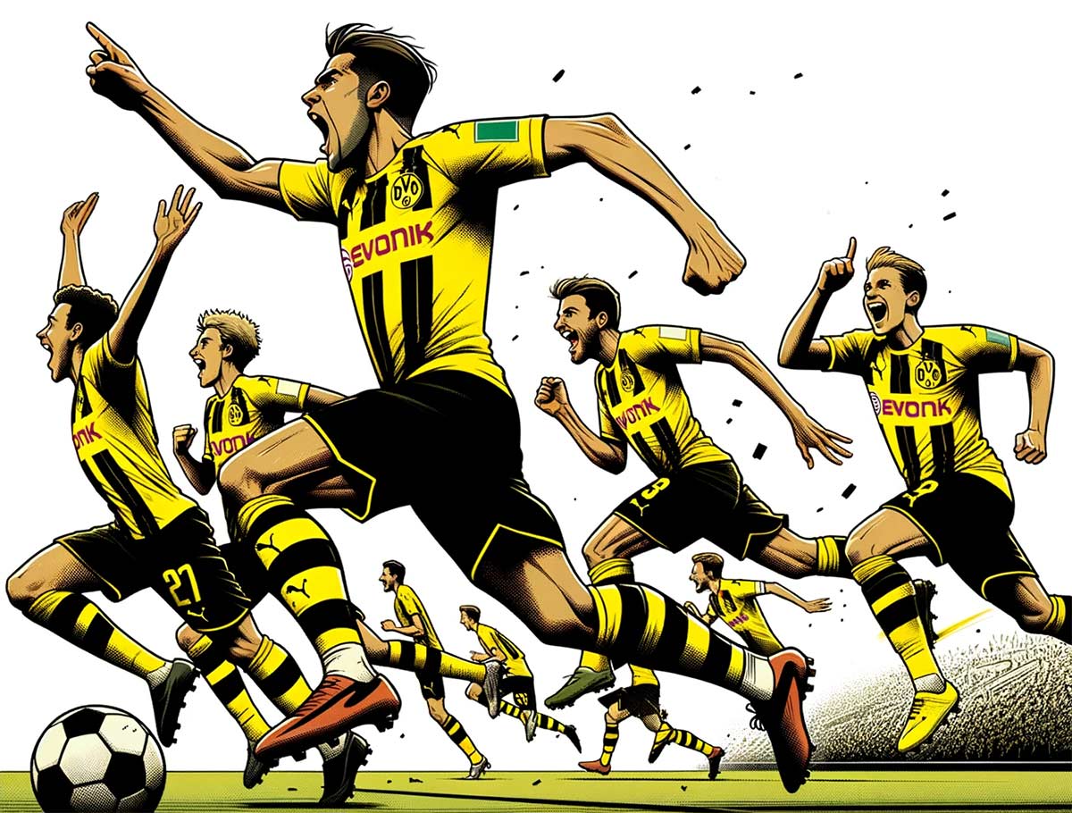 Brandt propulse Dortmund en tête de la Bundesliga avec un chef-d’œuvre