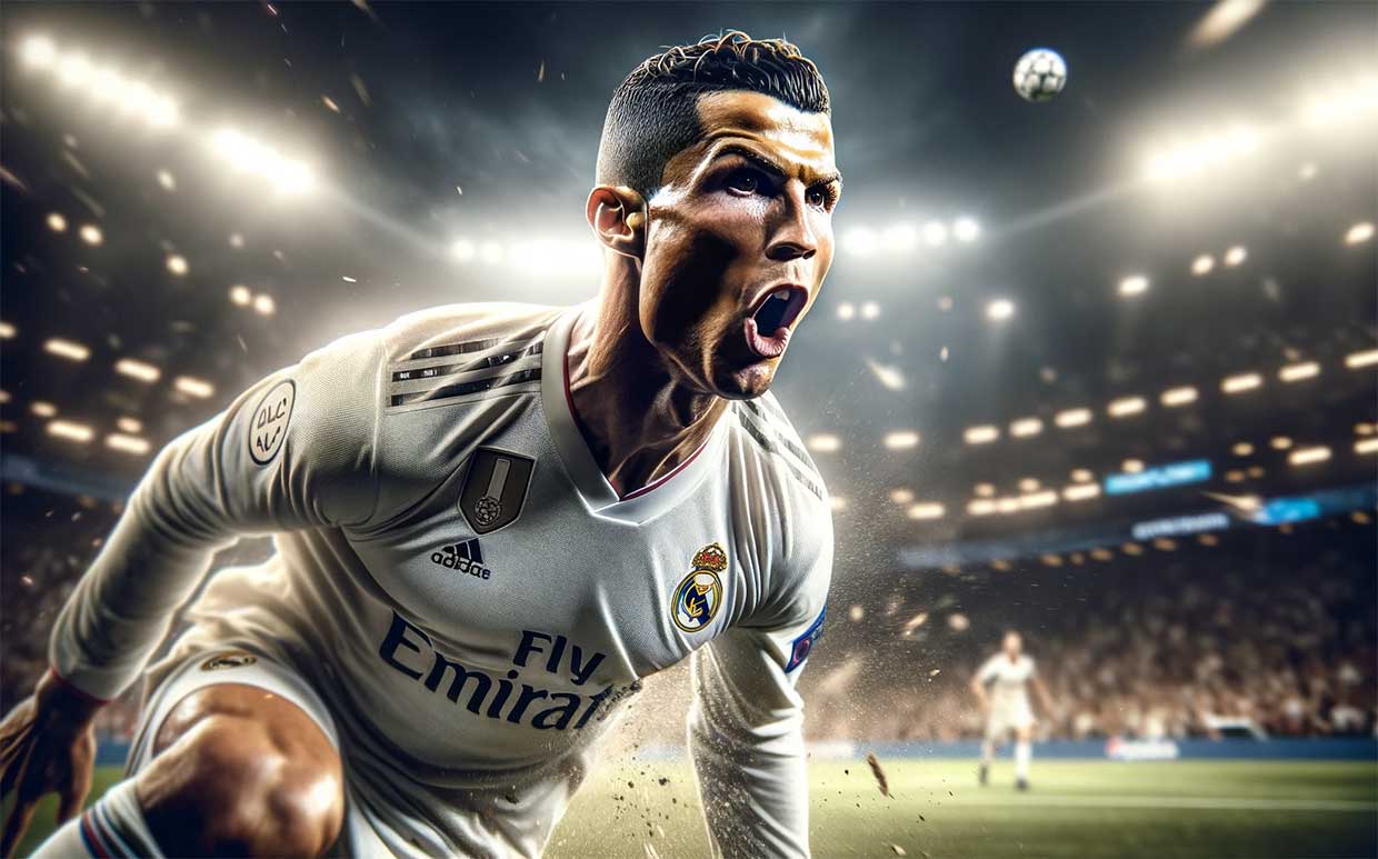 illustration de Ronaldo joue et gagne son 1200ème match contre Al Riyadh