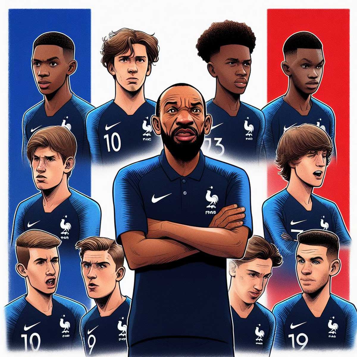 La liste de Thierry Henry pour affronter la Bosnie-Herzégovine et Chypre
